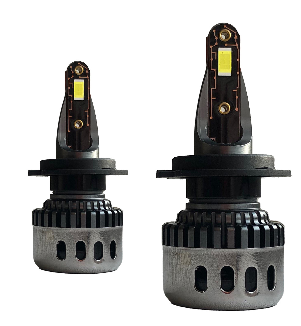 Светодиодные LED лампы h7 30W Mseries Kelvin 12-24V Лед автолампы 8000Lm 6000К - фото 3 - id-p1393629272