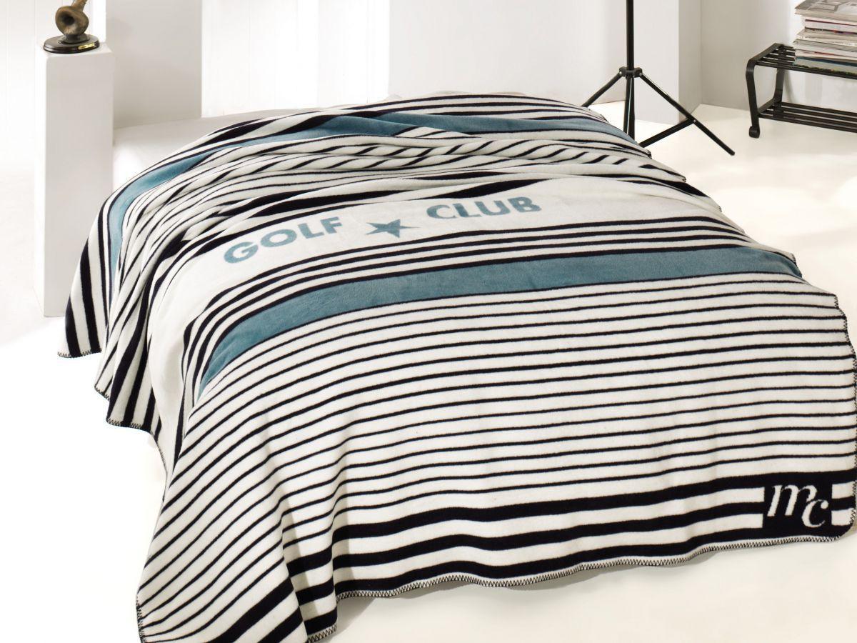 Плед бавовняний 200 на 220 см Marie Claire Paris 03, фото 1