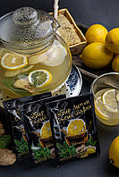 Концентрированный фруктовый чай Имбирь-Лимон-Специи-Шавлий 50г ТМ Welvart