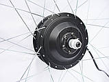 Мотор-колесо MXUS XF15R 36-48V 350W-500W заднє, фото 2