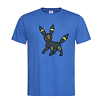 Синяя мужская/унисекс футболка Pokemon Umbreon (5-21-48-синій)