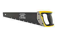 Ножовка столярная BLACK ALLIGATOR 350 мм 9TPI MAX CUT закаленный зуб 3D заточка тефлоновое покрытие Mastertool