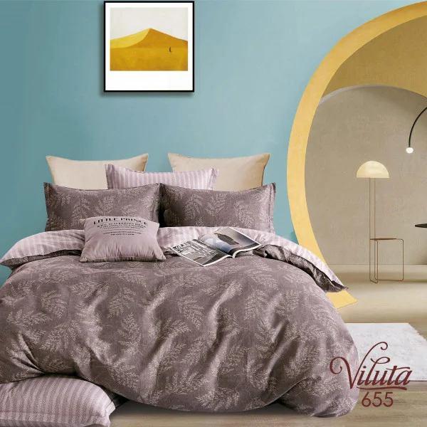 Комплект постільної білизни Вілюта 655 сатин Twill 200*220, фото 1