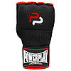 Бинти-рукавиці PowerPlay 3096 з гелевими подушечками Чорні L, фото 4