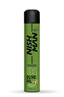 Питательный блеск спрей с оливковым маслом Nishman Olive Oil Sheen Spray 400мл