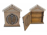 Ключниця настінна дерев'яна