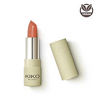 МАТОВАЯ ПОМАДА ДЛЯ ГУБ ИЗ НАТУРАЛЬНЫХ ИНГРЕДИЕНТОВ KIKO Green Me Matte Lipstick 106 Nude Peach