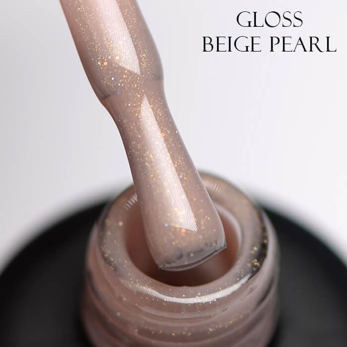 База GLOSS Premium French Base Beige Pearl, 11 мл