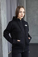 Женский костюм на флисе The North Face: зип худи и штаны (2 пары носков в подарок) ||