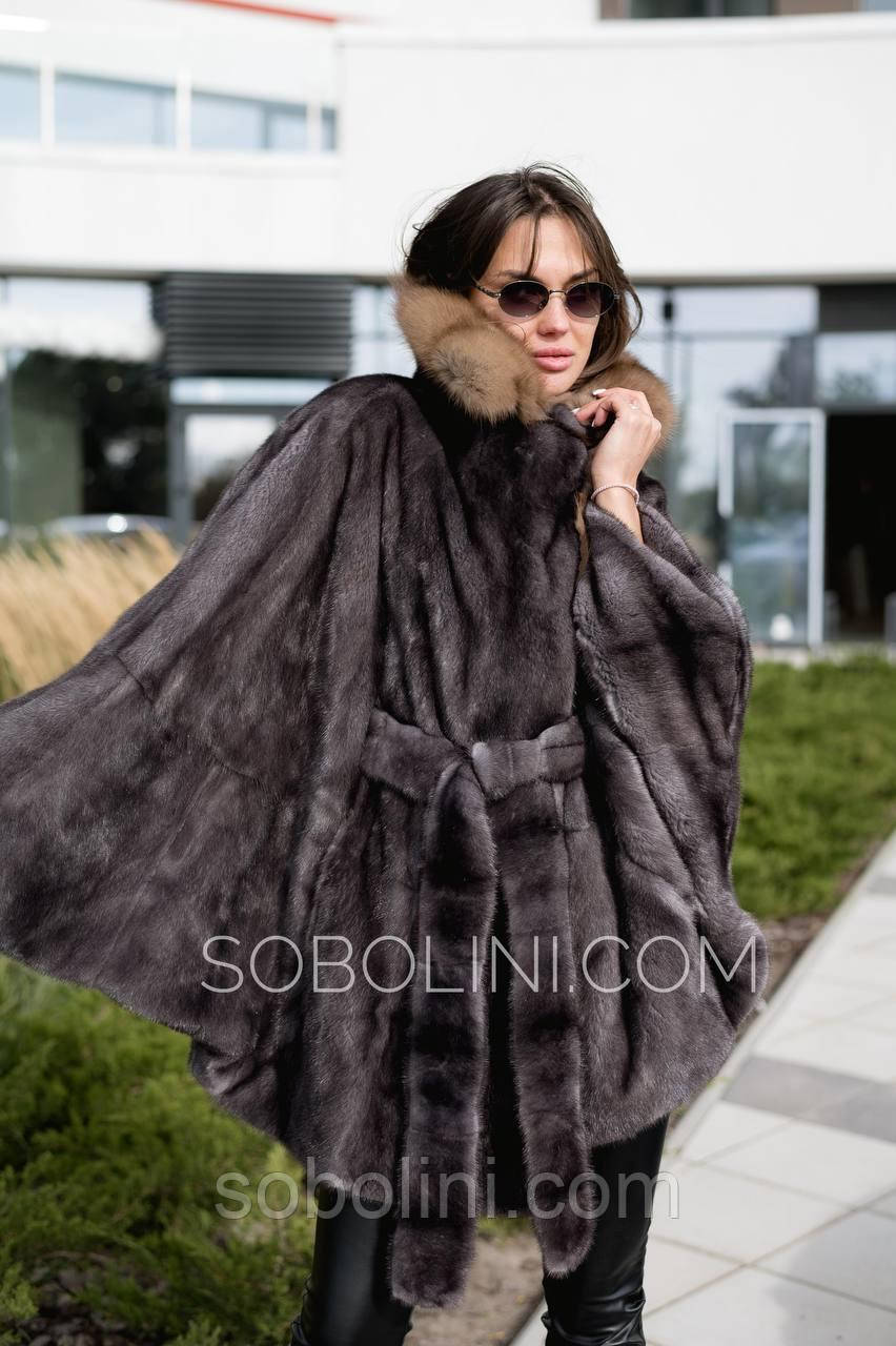 New Collection Nafa iris
Чудове пончо з натурального хутра норочка.