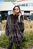 New Collection Nafa iris 
Чудове пончо з натурального хутра норочка., фото 5