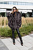 New Collection Nafa iris 
Чудове пончо з натурального хутра норочка., фото 7