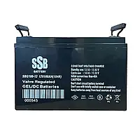 Гелевый аккумулятор SSB SBG100-12, 100Ah 12V SBG100-12 для инвертора