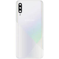 Задня кришка Samsung A307 Galaxy A30s, зі склом камери, White