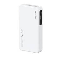 Power Bank BAVIN PC036 20000 мАч для ноутбука повербанк с быстрой зарядкой павербанк 65 W powerbank белый