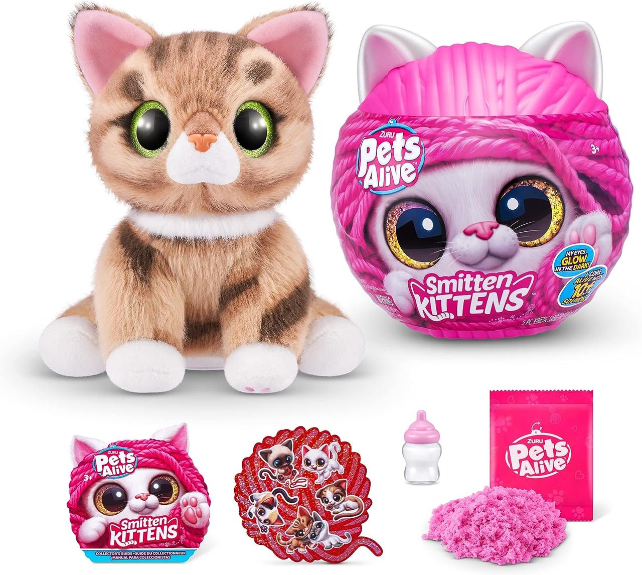 Набір-сюрприз Pets alive Smitten Kittens Грайливі кошенята Полосатий кіт Джинджер 9541B
