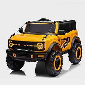 Дитячий електромобіль Ford Bronko X5RR(AM-5), Жовтий (360T), фото 4