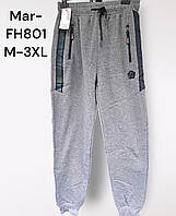 Мужские утепленные спортивные брюки оптом, M-3XL рр., Арт. Mar-FH801
