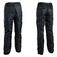 Брюки Mil-tec Германия мужские зимние утепленные US THERMOHOSE MA1® NYLON МА-1 черные нейлон