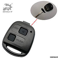 Ключ корпус ключа Авалон Тойота ключ 2 кнопки з індикатором 8975252240