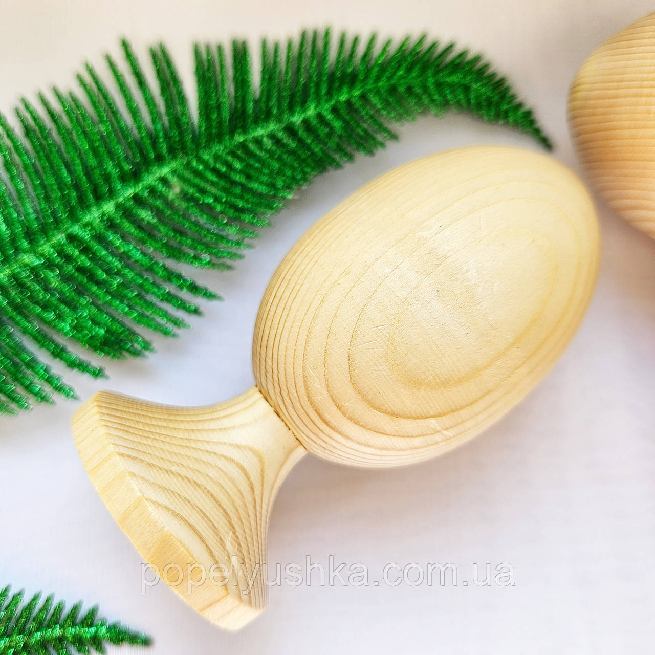 Пасхальне яйце на підставці, дерев'яна заготовка, фото 1