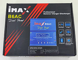 Зарядний пристрій універсальний IMAX B6AC (Atmega32) з вбудованим блоком живлення, фото 3