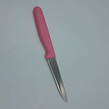 Кухонний ніж із бакелітовою ручкою. Довжина — 20,5 см (лезо — 10 см), OMS Collection, арт.6104 рожевий, фото 4