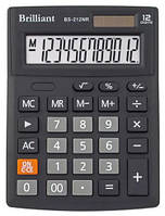 Калькулятор Brilliant BS-212NR настол.12-разр,1 пам.100*125--29306