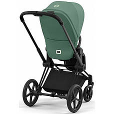 Cybex Priam 4.0 коляска 2 в 1 Leaf Green шасі Matt Black, фото 6