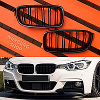 М Performance решетка радиатора BMW 3 серии F30 F31 ноздри с двойными ребрами