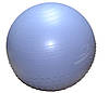 М'яч для фітнесу (фітбол) напівмасажний PowerPlay 4003 Ø75 cm Gymball Sky Blue + помпа, фото 6