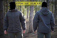 Куртка Олива Исландия зимняя тактическая водонепроницаемая Iceland Jacket waterproof