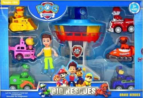 Игровой набор Щенячий патруль Paw Patrol База + 6 щенков с машинками - фото 3 - id-p1993806360