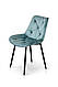 Стілець м'який Прадо (велюр/акквамарин), фото 2