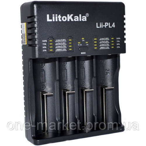 LiitoKala Lii-PL4 универсальное зарядное устройство для Ni-Mh Ni-Cd Li-Ion и LiFePO4 аккумуляторов - фото 2 - id-p1993834655