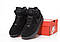 Зимові Чоловічі чорні Кросівки Nike Air Force Winter, фото 3