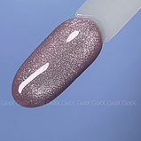 Гель лак GeliX Nude Pink Cat, пудрово-рожева кішка, фото 2