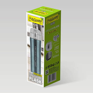 Термокухоль MR-1641-32-BLUE Довго зберігає температуру Простота в очищенні та догляді Ізольований — вакуум сосу