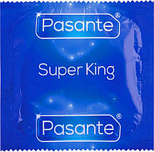 Презервативи Pasante Super King XXL 21 x 6,9 см 6 штук супер великі довгі та широкі, фото 3