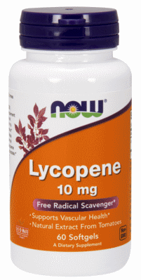 Ликопин Now Foods Lycopene 10mg 60 sgels - фото 1 - id-p351855269