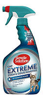 Simple Solution Extreme Cat Stain & Odor Remover нейтрализация запахов и пятен 945 мл
