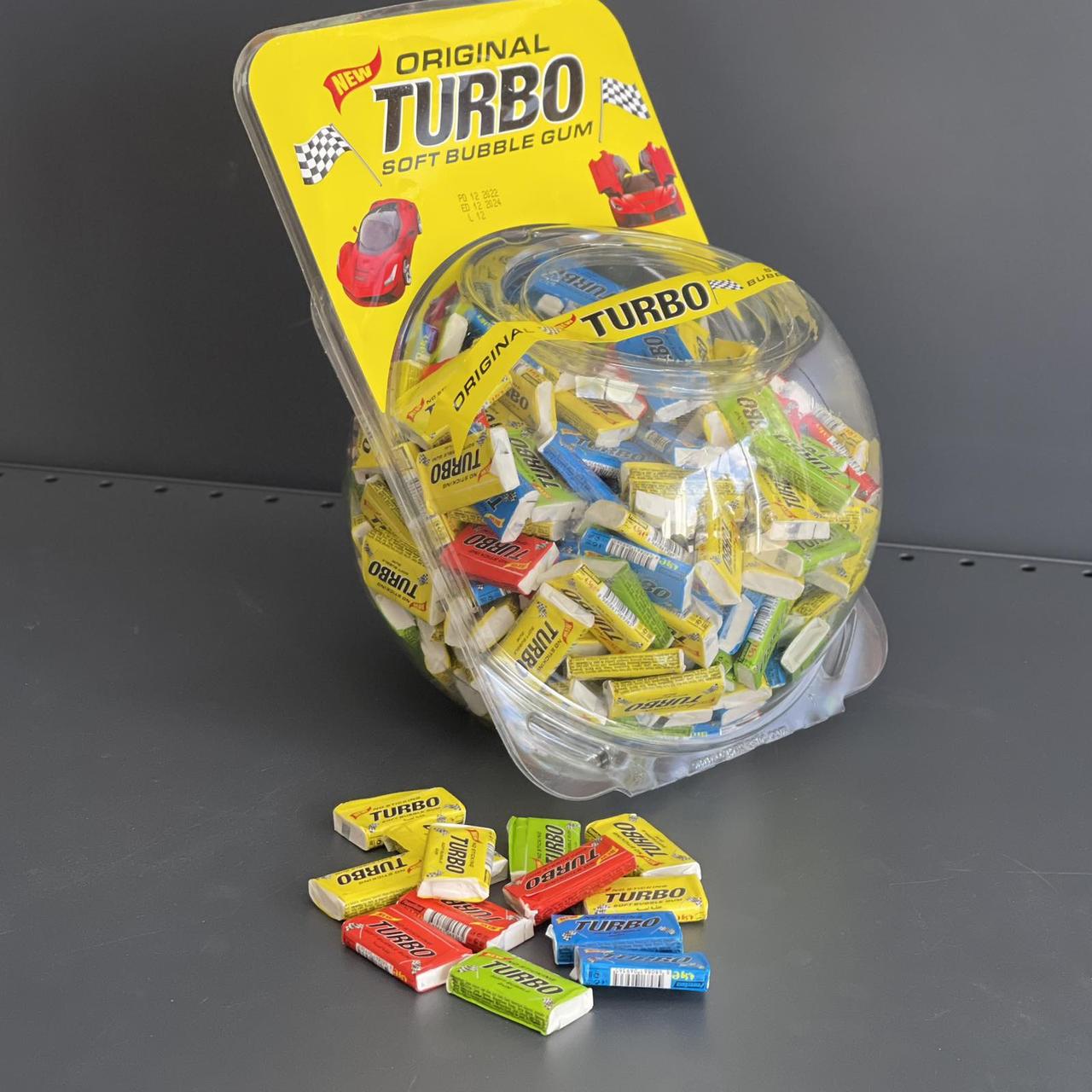 Жувальна гумка "Турбо", мікс, фото 1