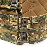 Плитоноска AGENT CUIRASS MТР (система швидкого скидання) мультикам - WinTac, фото 3