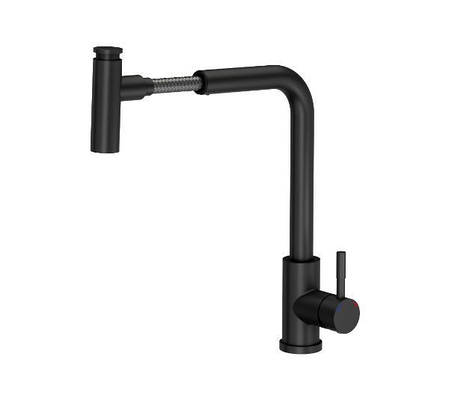 Змішувач Quadron 3673500BS Julia — неіржавка сталь, фото 1