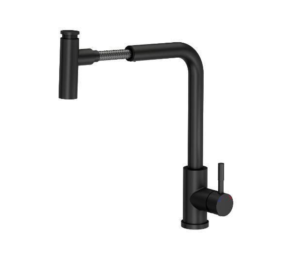 Змішувач Quadron 3673500BS Julia — неіржавка сталь