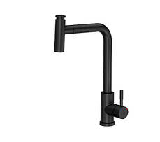 Змішувач Quadron 3673500BS Julia — неіржавка сталь, фото 3