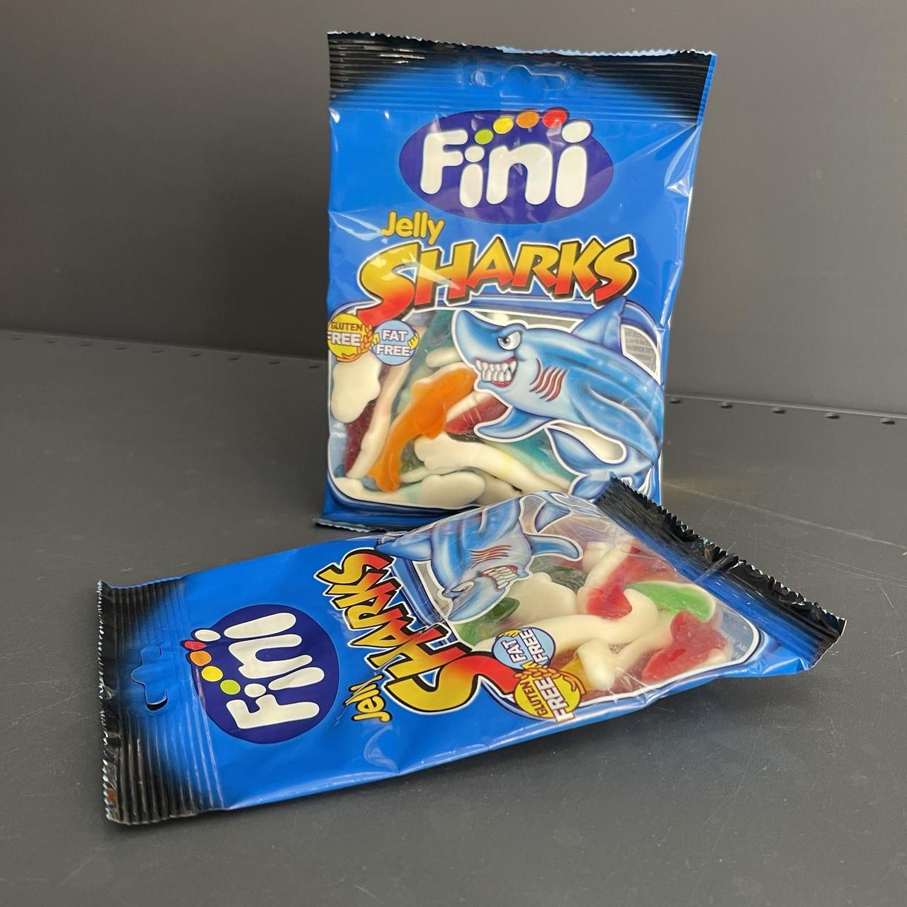 Желейні цукерки "Fini Jelly Sharks" Акула 100 грам