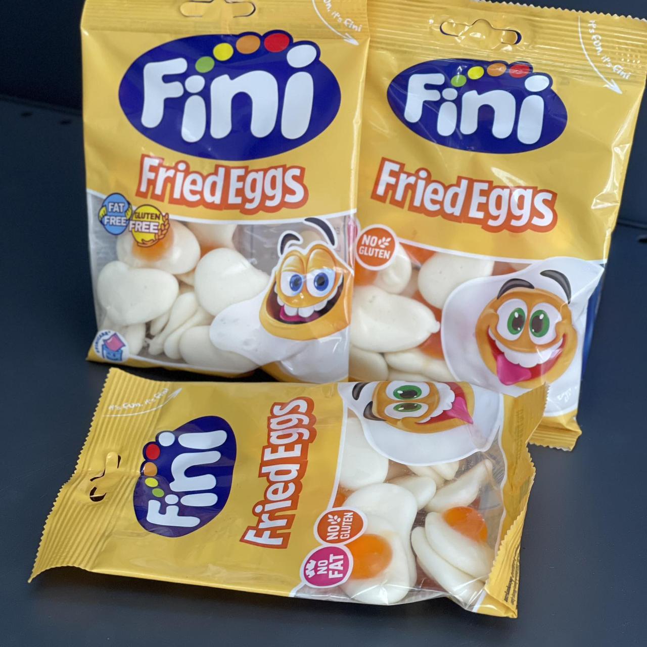 Желейні цукерки "Fini Holiday, яйце" мікс 100 грам, фото 1