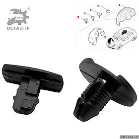 Кліпса кріплення підкрилка локера колісної арки 2008 Peugeot 8565.53 856553 1622749580 51834606