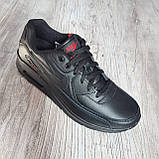 Кросівки чоловічі Nike Air Max 90, чорні, фото 2